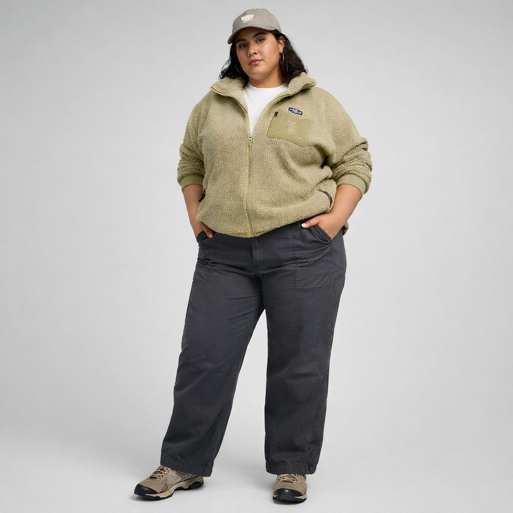 GAP Utility Surplus Pants Women's Size 16 Gorpcore Grey Utility